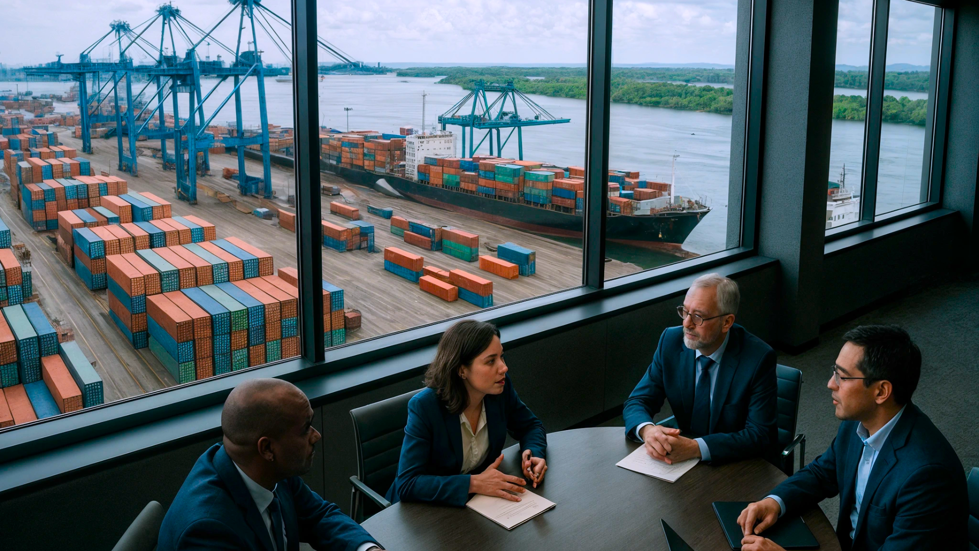 Mesa técnica para reducir contenedores vacíos en Buenaventura